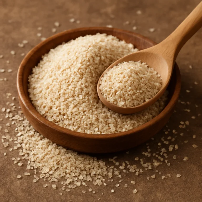 Oat Bran powder, a soluble fiber ingredient in FloraZen