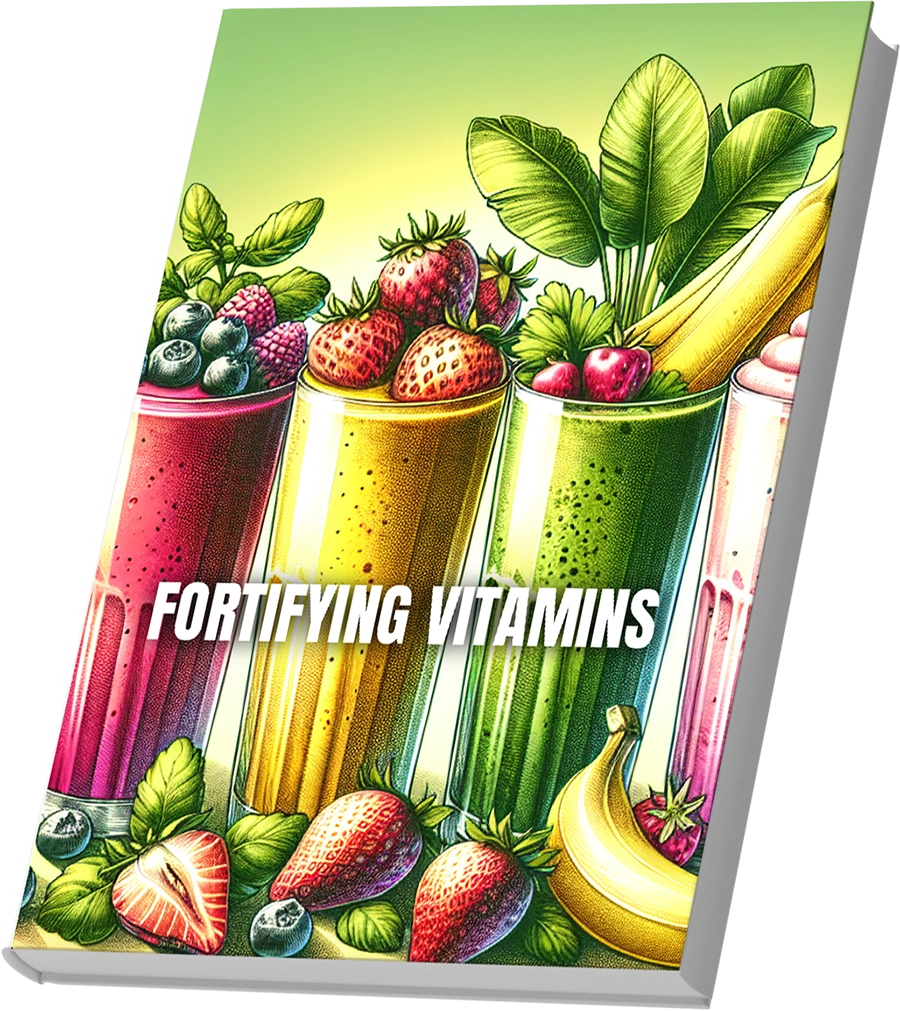 Fortifying Vitamins digital recipe e-book, free bonus with FloraZen